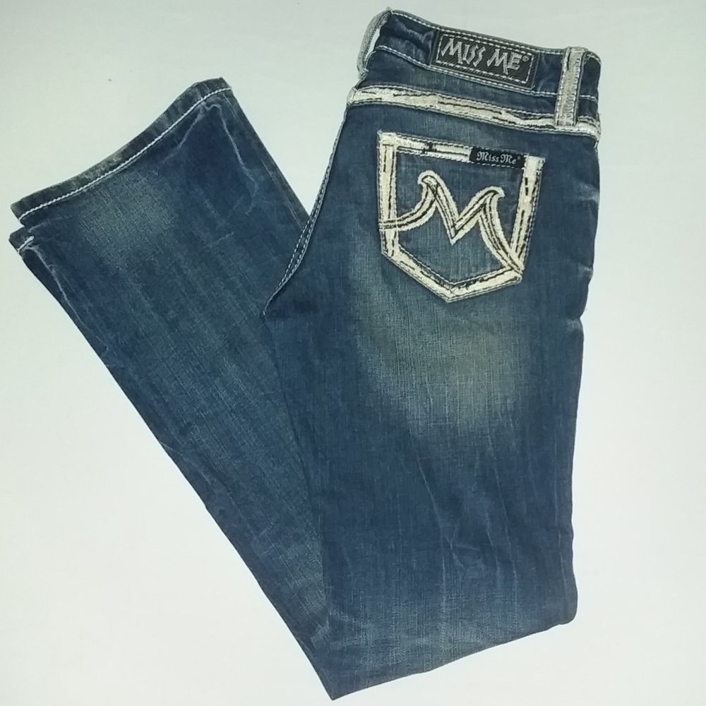Miss Me Women's  M series   X1022BL/boot Blue Jeans